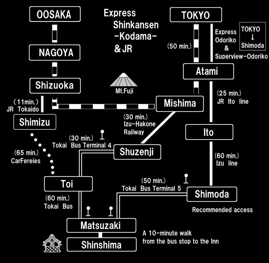 御宿しんしま 松崎町 外观 照片